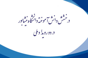درخشش دانش آموخته دانشگاه نیشابور در دو رویداد ملی